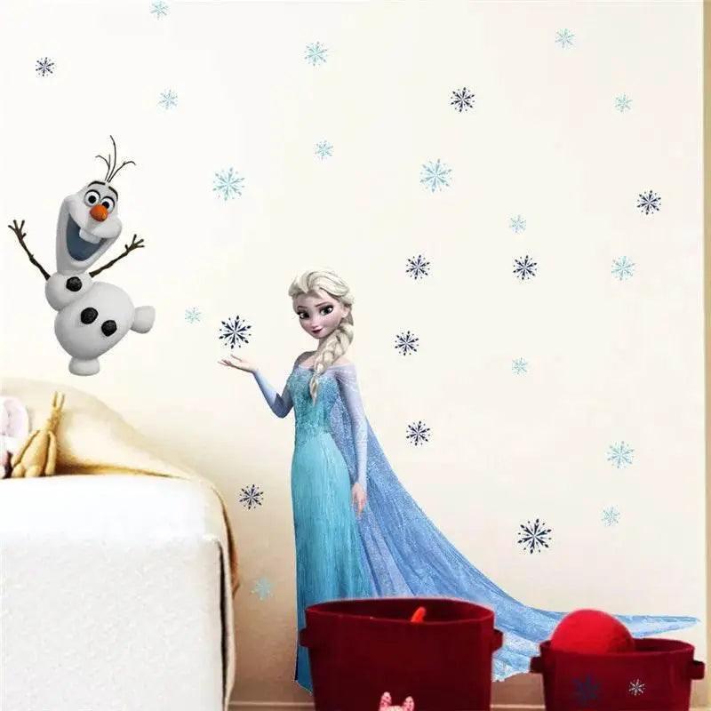 Magical 3D Frozen Princess Wall Decals Toyland EU -  ToylandEU™