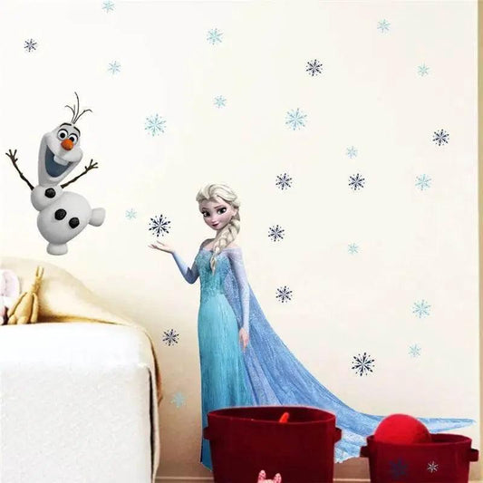  Magical 3D Frozen Princess Wall Decals Toyland EU -  ToylandEU™