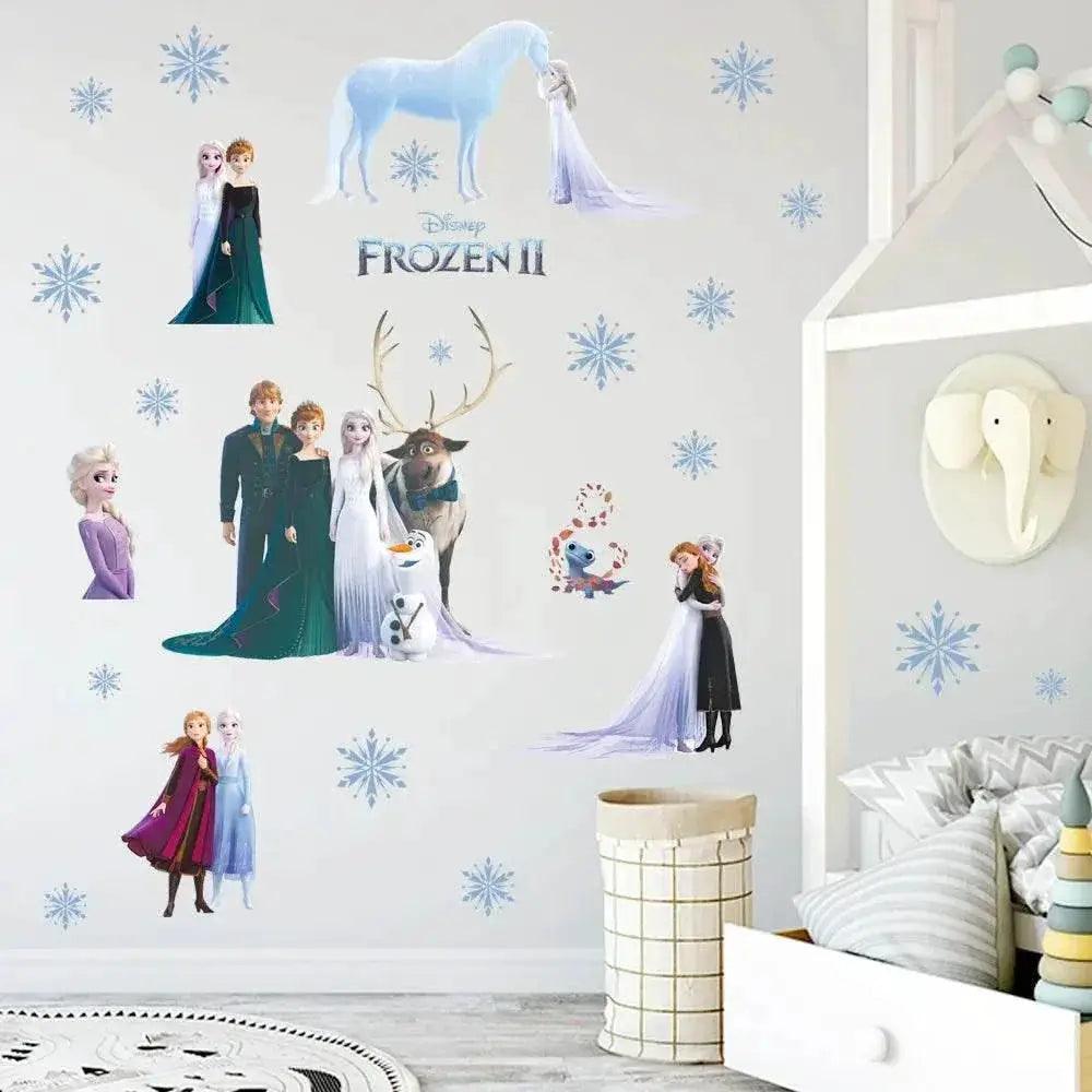 Magical 3D Frozen Princess Wall Decals Toyland EU -  ToylandEU™