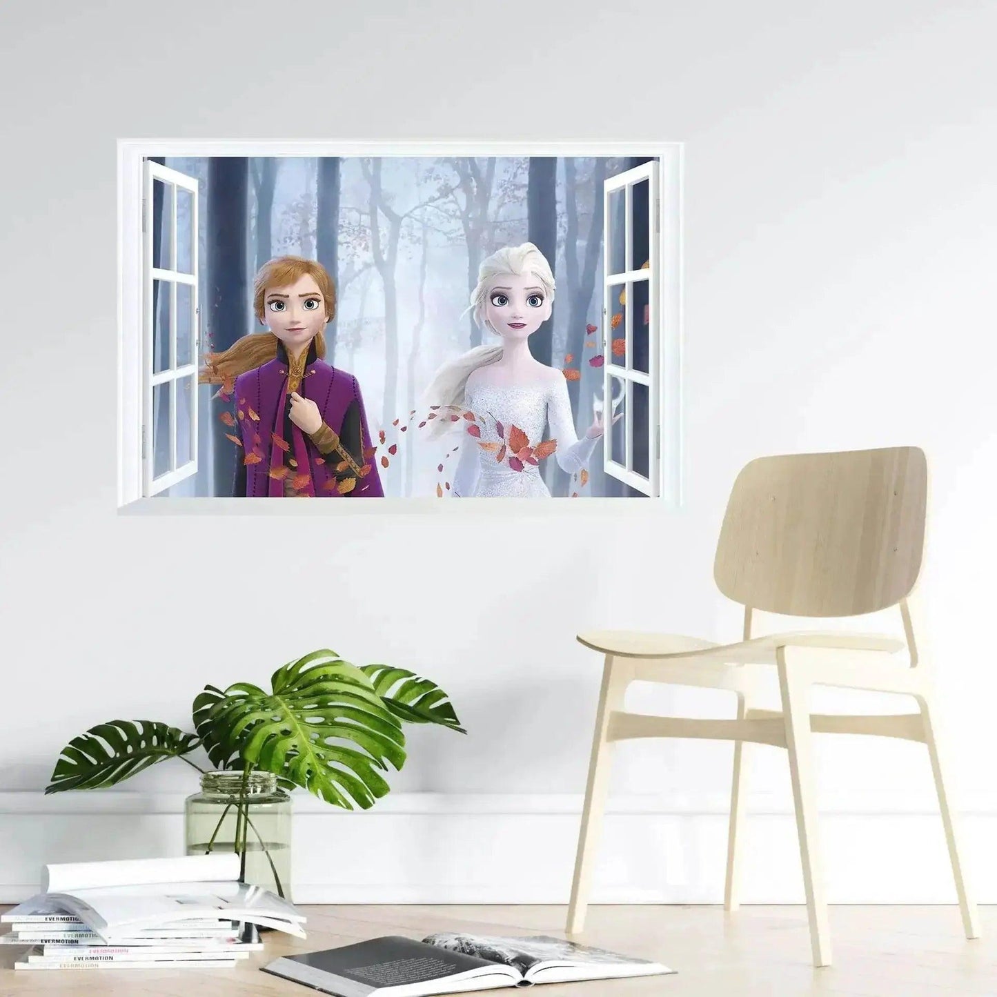  Magical 3D Frozen Princess Wall Decals Toyland EU -  ToylandEU™