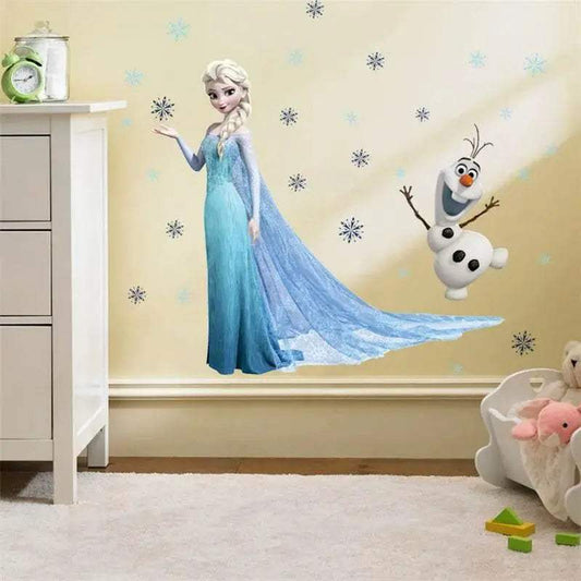  Magical 3D Frozen Princess Wall Decals Toyland EU -  ToylandEU™