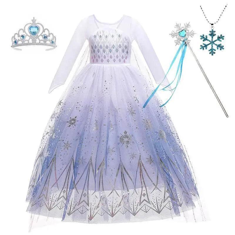  Magical Disney Elsa Mesh Costume Dress Toyland EU -  ToylandEU™