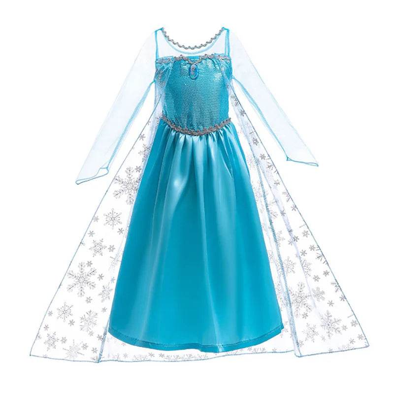 Magical Disney Princess Dress For Girls With Appliques - ToylandEU