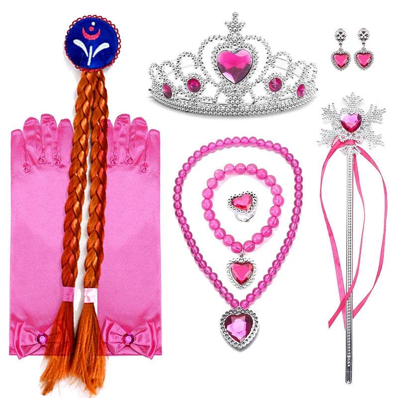 Magical Disney Princess Dress For Girls With Appliques - ToylandEU