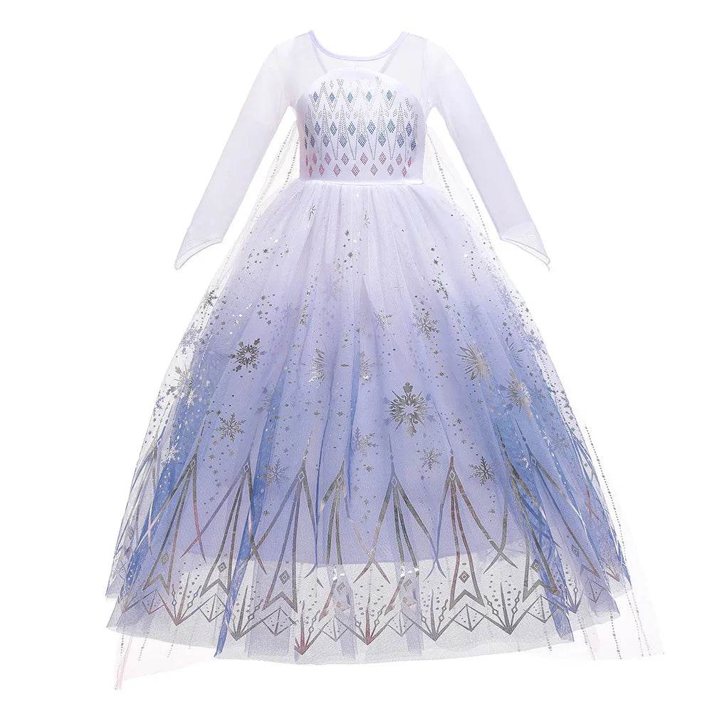 Magical Disney Princess Dress For Girls With Appliques - ToylandEU