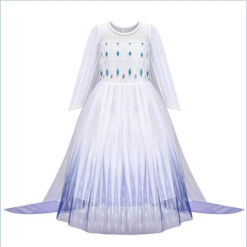 Magical Disney Princess Dress For Girls With Appliques - ToylandEU