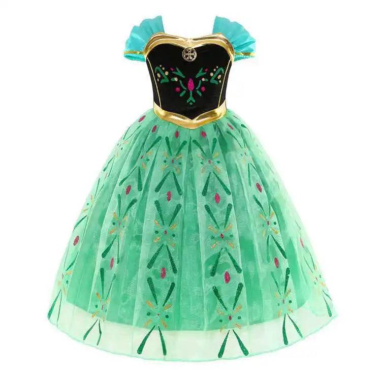 Magical Disney Princess Dress For Girls With Appliques - ToylandEU