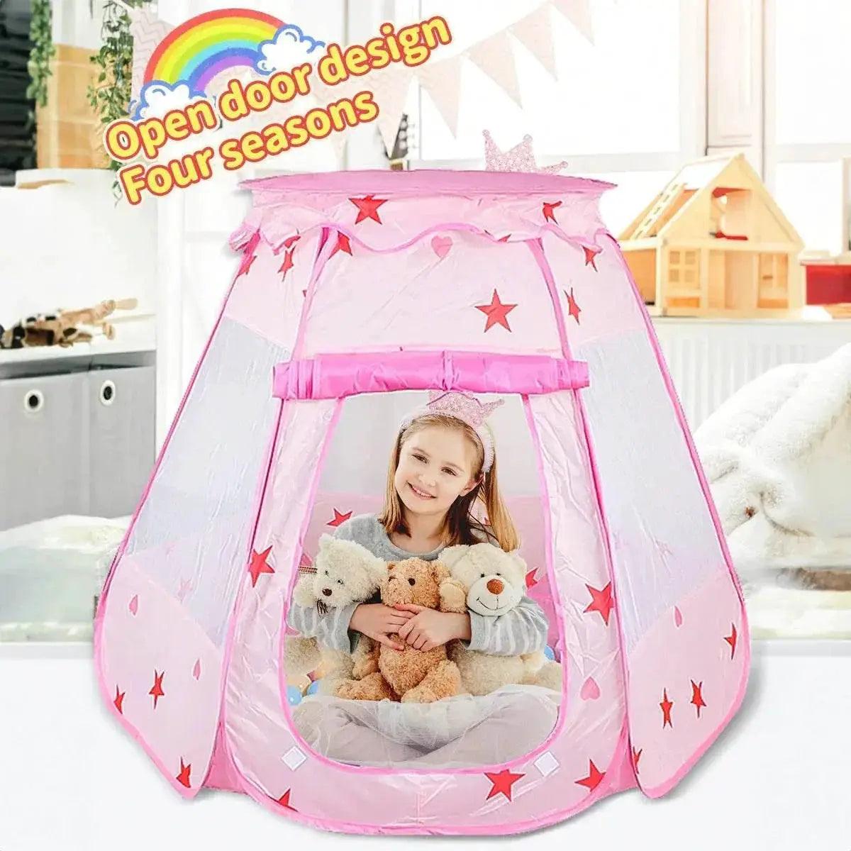  Magical Foldable Princess Tent Playhouse Toyland EU -  ToylandEU™