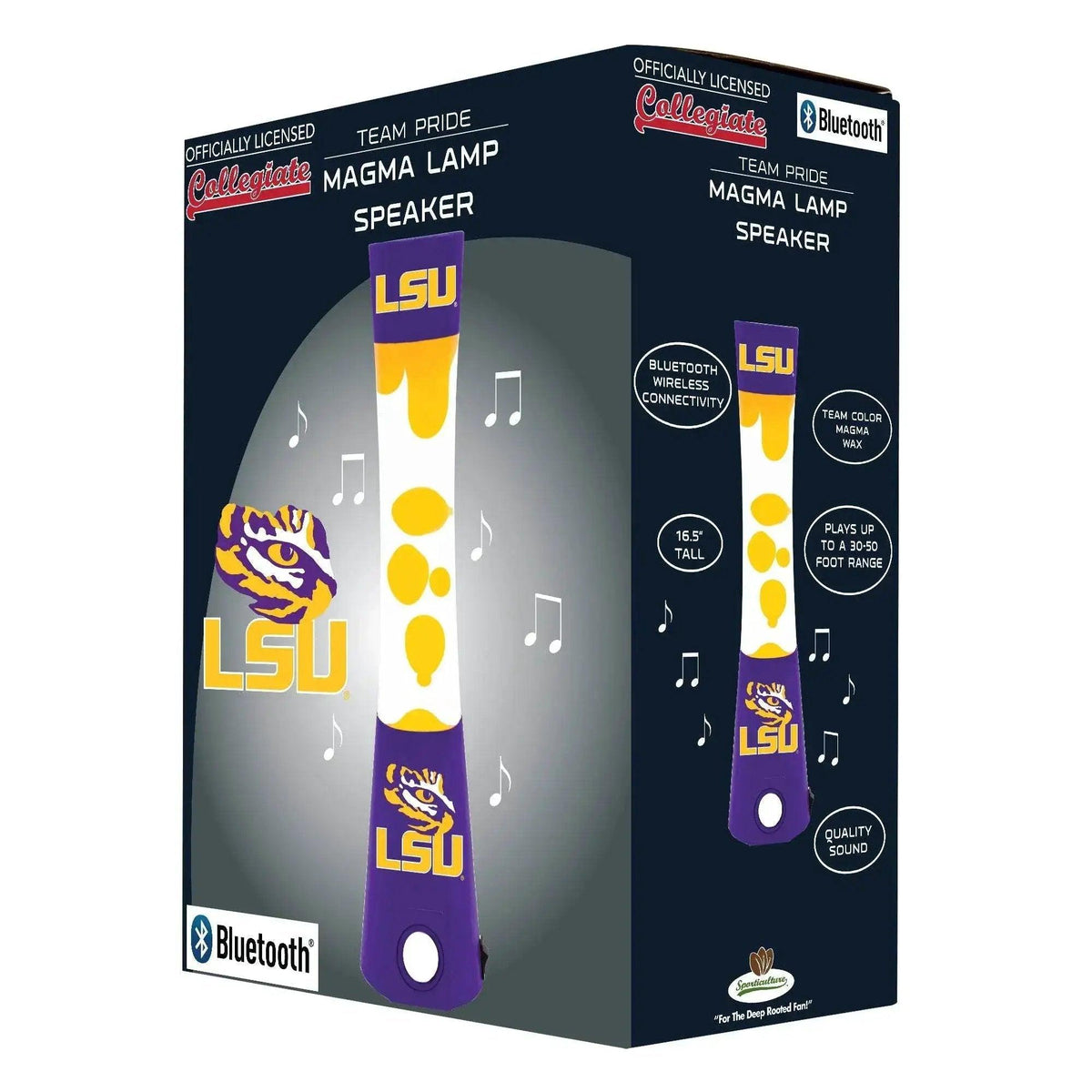  LSU Tigers Magma Lamp Bluetooth Speaker Ambient Nightlight -  ToylandEU™