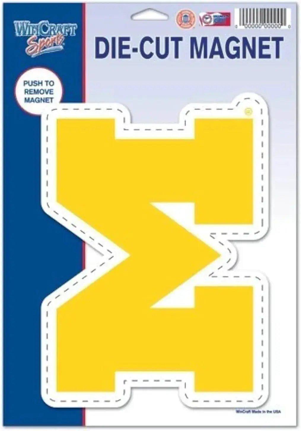  Michigan Wolverines Magnet 6x9 Die Cut Logo Design Custom -  ToylandEU™