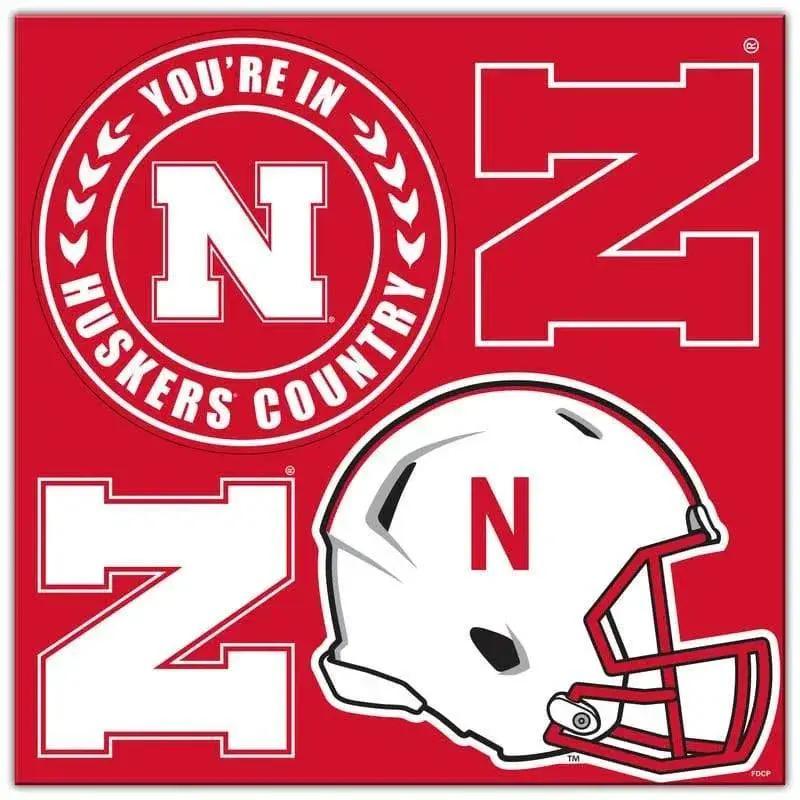  Nebraska Cornhuskers Magnet Kit Four Piece Collection -  ToylandEU™