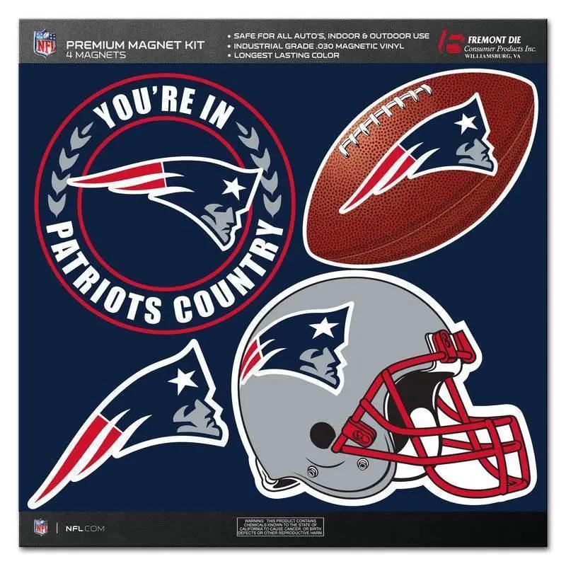  New England Patriots Magnet Kit 4 Piece Set Official -  ToylandEU™