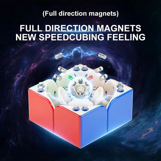  Magnetic 2x2 Speed Cube Stickerless MGC2 Beta Toy -  ToylandEU™