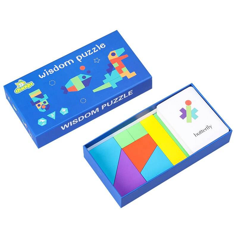 Magnetic 3D Tangram Puzzle Game for Kids' Brain Development - ToylandEU