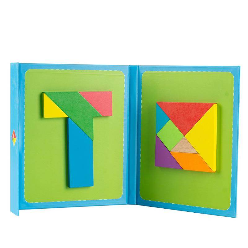 Magnetic 3D Tangram Puzzle Game for Kids' Brain Development - ToylandEU