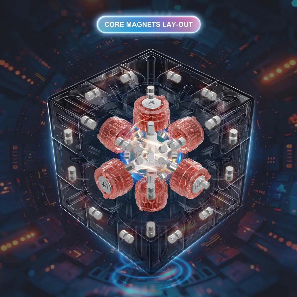  Magnetic 3x3 Speed Cube Stickerless Maglev Core -  ToylandEU™