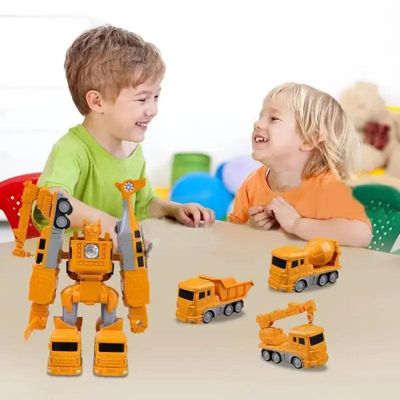  Magnetic Adaptable Car Robot: Fun Engineering Toy for Kids -  ToylandEU™