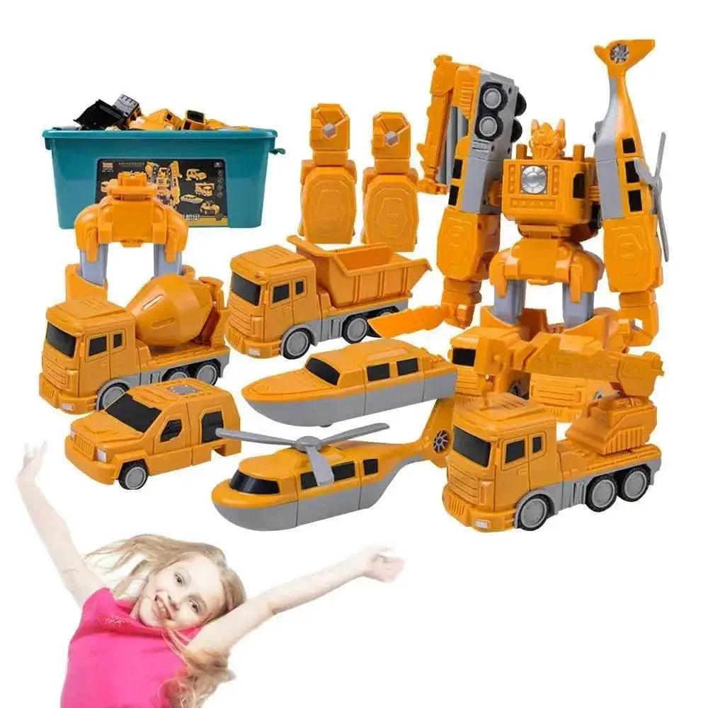  Magnetic Adaptable Car Robot: Fun Engineering Toy for Kids -  ToylandEU™