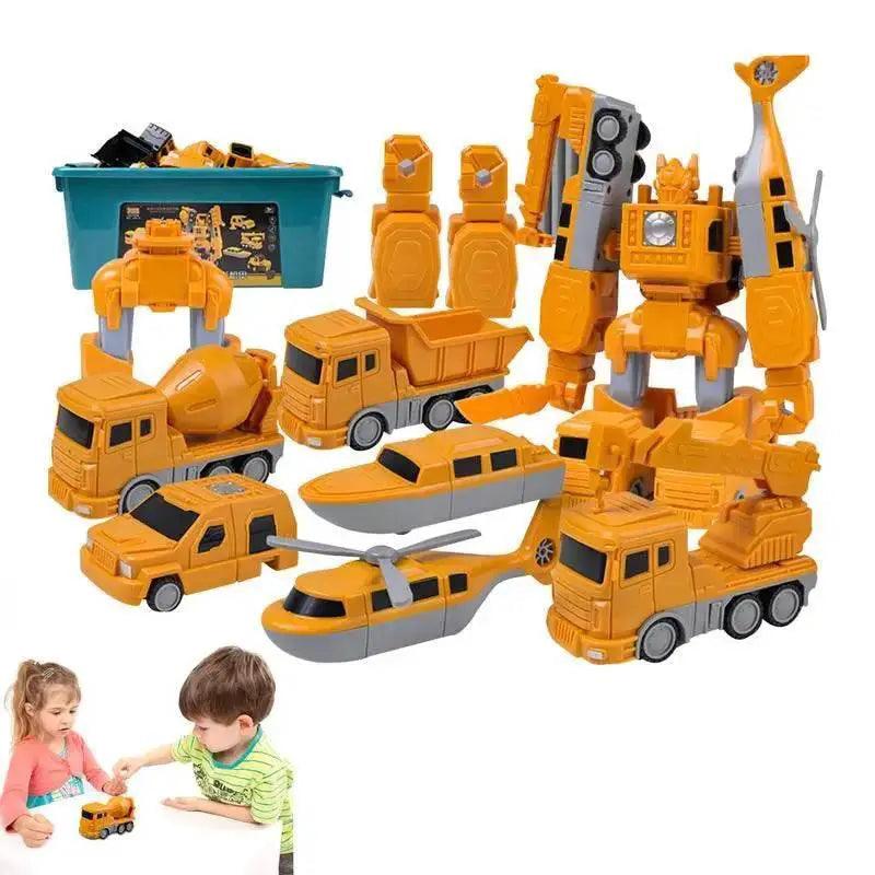 Magnetic Adaptable Robot Car Toy - Engineering Adventure for Kids -  ToylandEU™