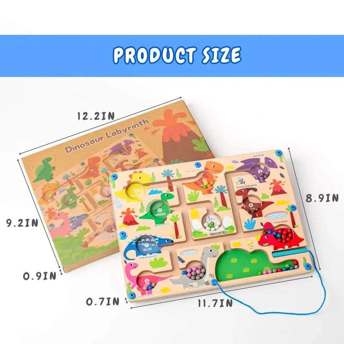  Magnetic Alphabet Maze Board With Pen Montessori Toy -  ToylandEU™