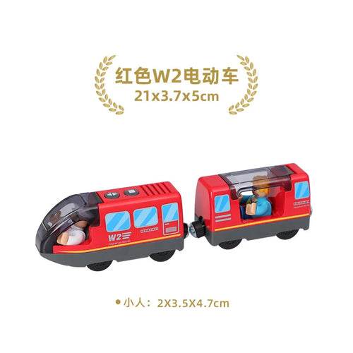 Magnetic Battery-Powered Kids Train Set with Realistic Locomotive Fun - ToylandEU