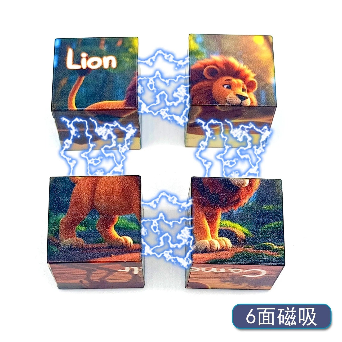  Magnetic Block Puzzle | 2Pc Or 5Pc Set | Toylandeu™ 