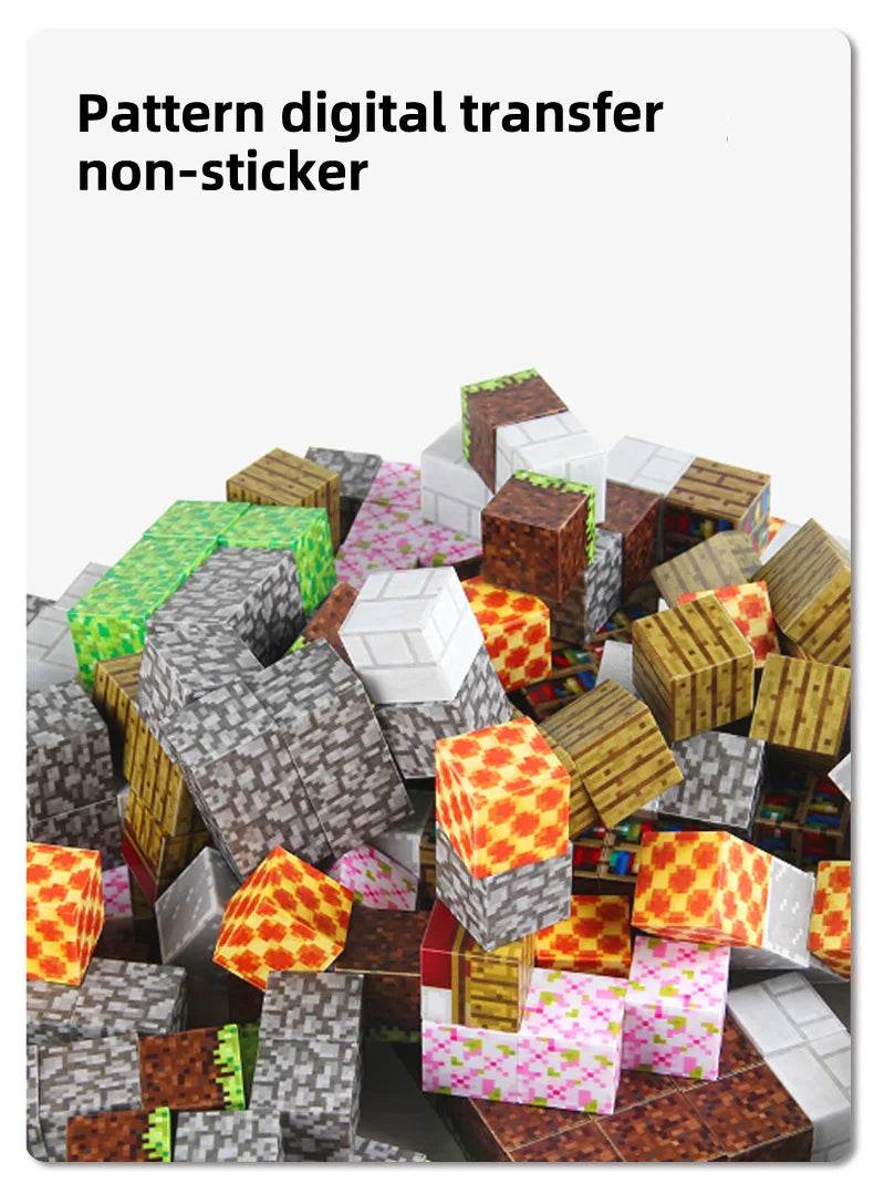 Magnetic Blocks Build Magnet Mine World Set for Kids Toys - ToylandEU