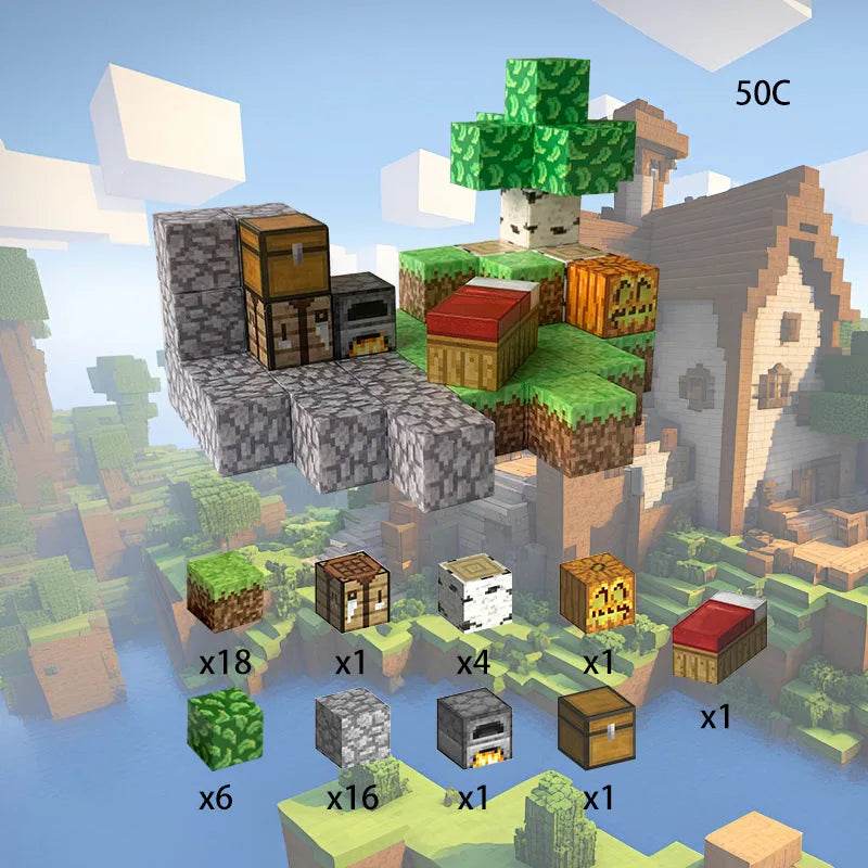 Magnetic Blocks Build Magnet Mine World Set for Kids Toys - ToylandEU