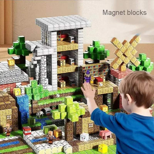  Magnetic Blocks Construction Set For Kids STEM Learning -  ToylandEU™