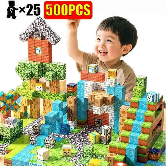  Magnetic Blocks For STEM Learning And Sensory Play Kit -  ToylandEU™