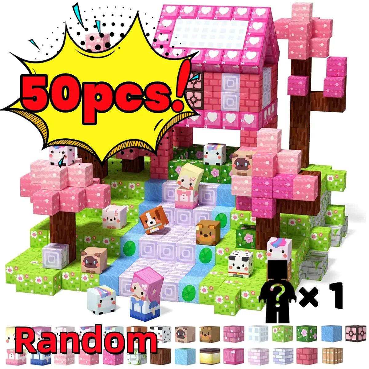 Magnetic Blocks | Micro And Large Blocks | Toylandeu™ 