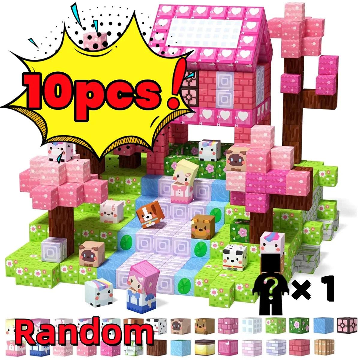  Magnetic Blocks | Micro And Large Blocks | Toylandeu™ 