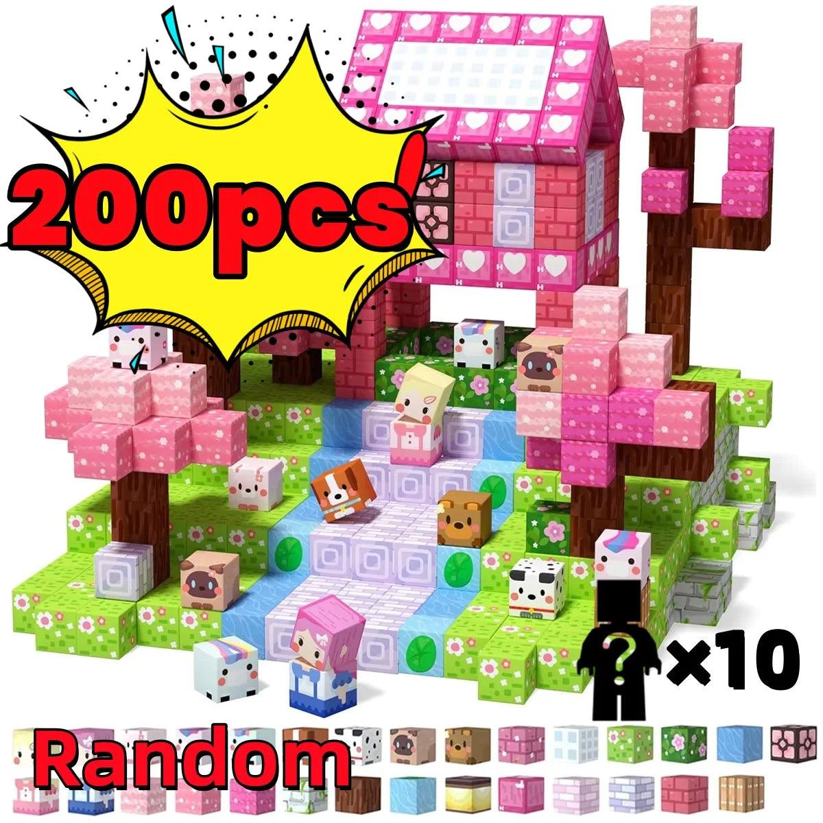  Magnetic Blocks | Micro And Large Blocks | Toylandeu™ 