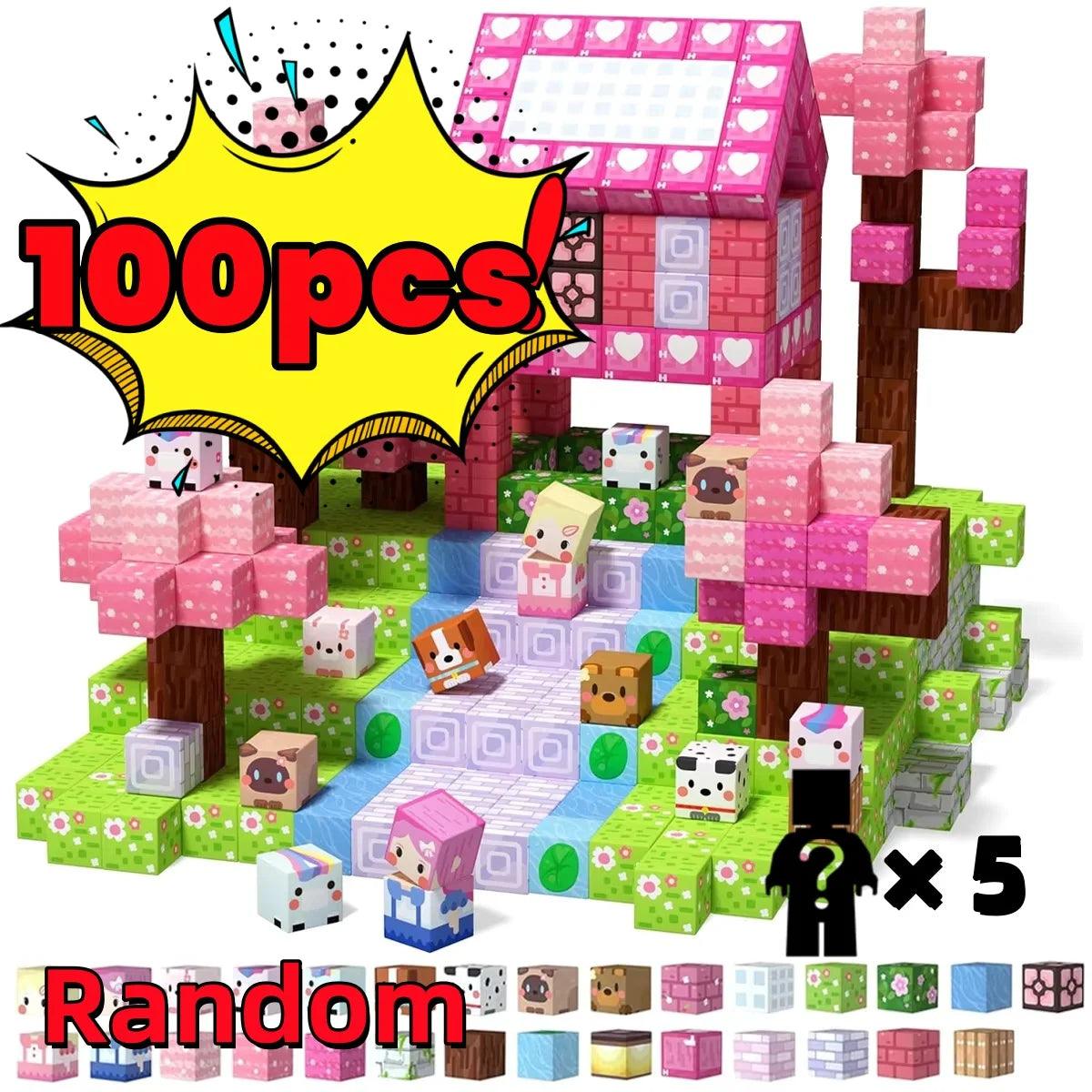  Magnetic Blocks | Micro And Large Blocks | Toylandeu™ 