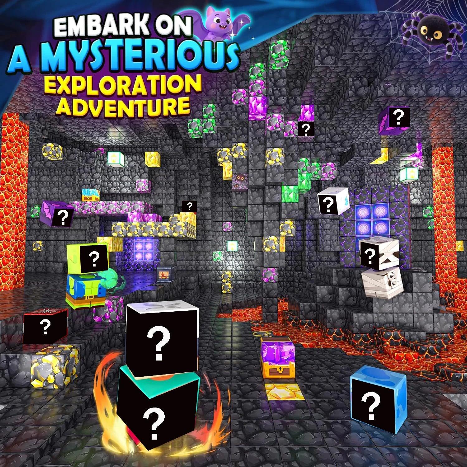  Magnetic Blocks | Mine World Cube | Toylandeu™ 