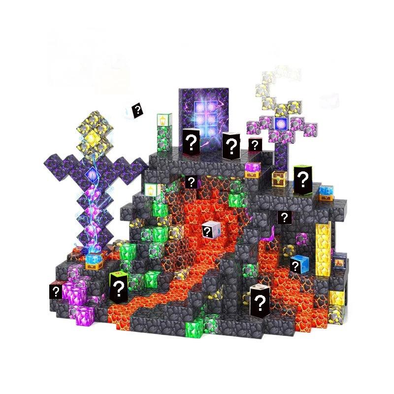  Magnetic Blocks | Mine World Cube | Toylandeu™ 