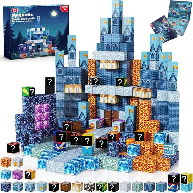  Magnetic Blocks | Mine World Cube | Toylandeu™ 