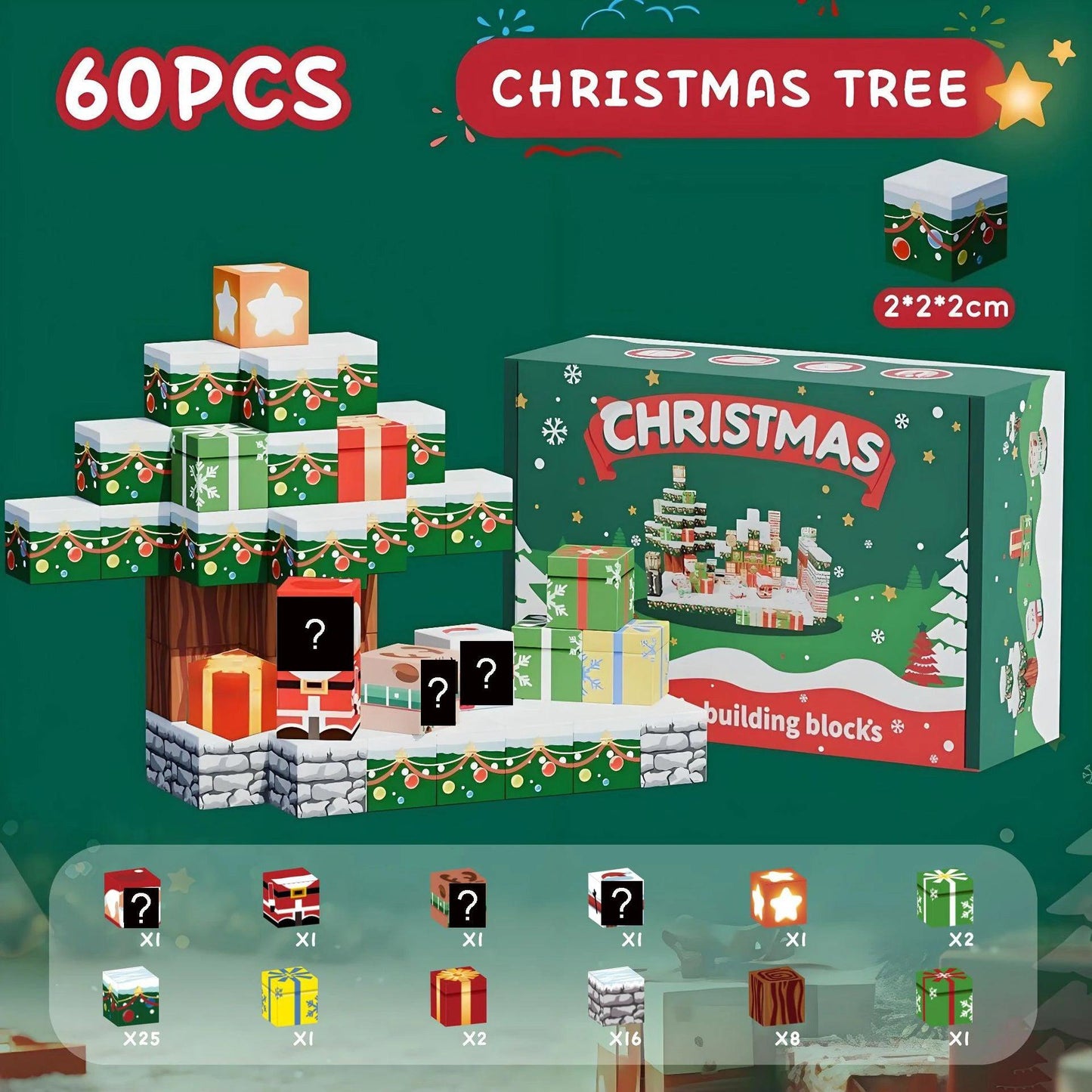  Magnetic Blocks | Mine World Cube | Toylandeu™ 