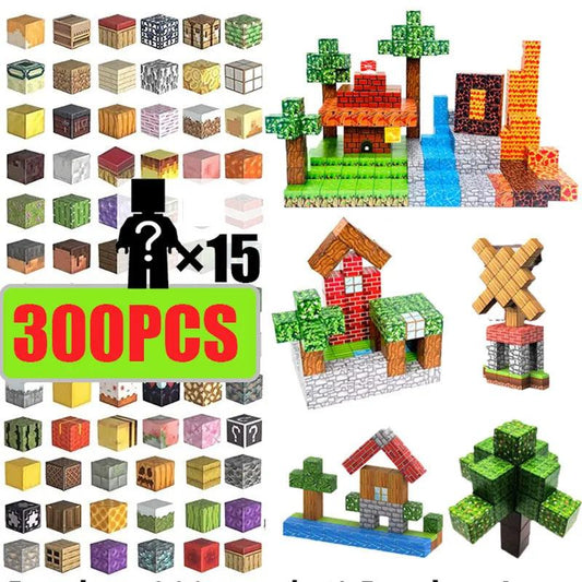  Magnetic Building Blocks | 10-300PCS STEM | Toylandeu™ 