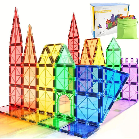  Magnetic Building Blocks | 3D Puzzle | Toylandeu 