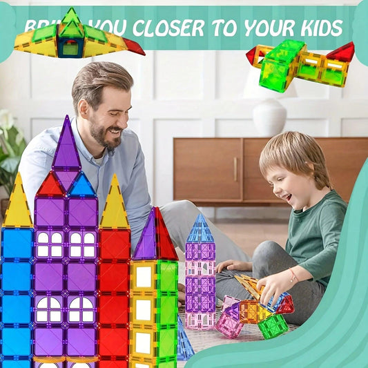  Magnetic Building Blocks | 3D Puzzle | Toylandeu 
