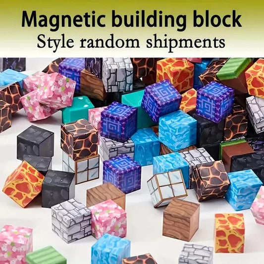 Magnetic Building Blocks | 50-500 Pcs | Toylandeu™ 