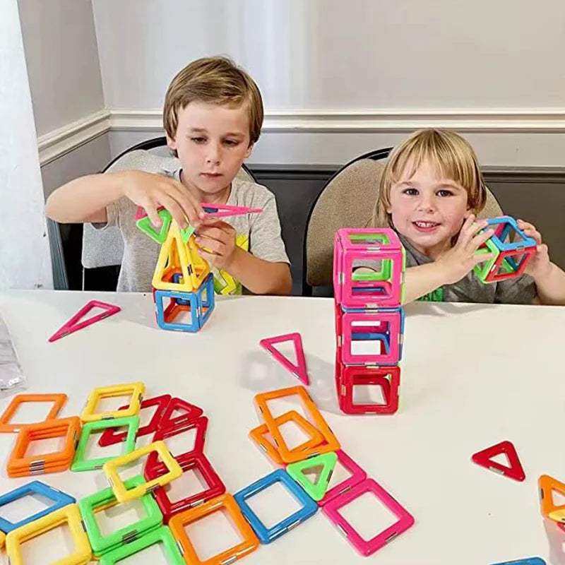 Magnetic Building Blocks | 50 Pieces BPA Free | Toylandeu™