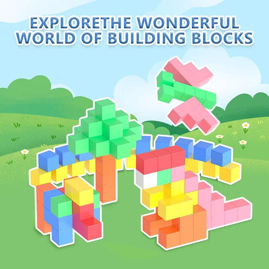  Magnetic Building Blocks | ABS Micro 1 Cm | Toylandeu™ 