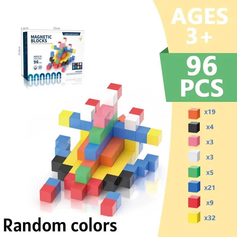  Magnetic Building Blocks | ABS Micro 1 Cm | Toylandeu™ 