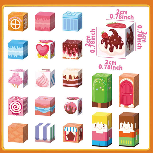  Magnetic Building Blocks | Ages 4-6 | Toylandeu™ 