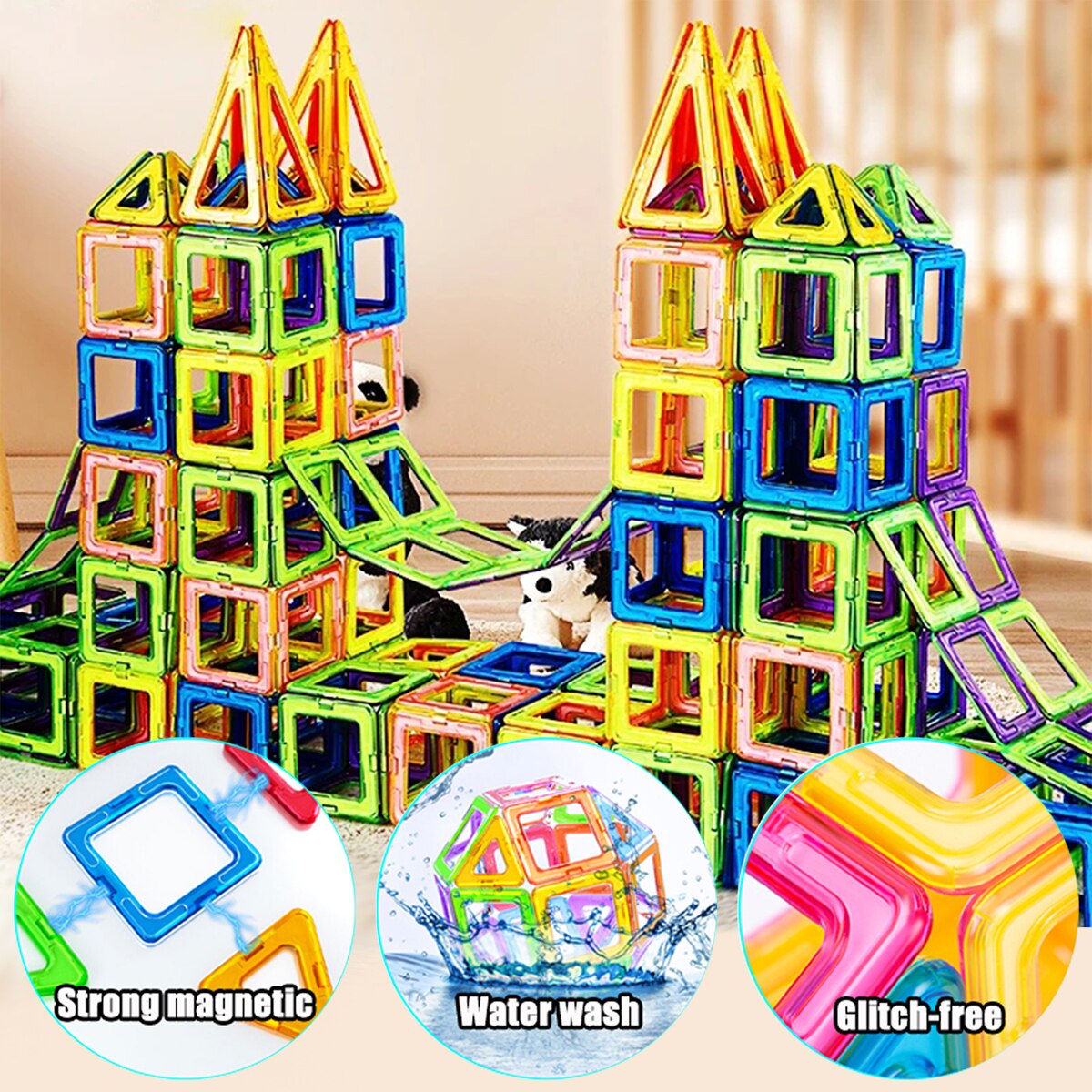 Magnetic DIY Magnet Toys for Creative Building Play