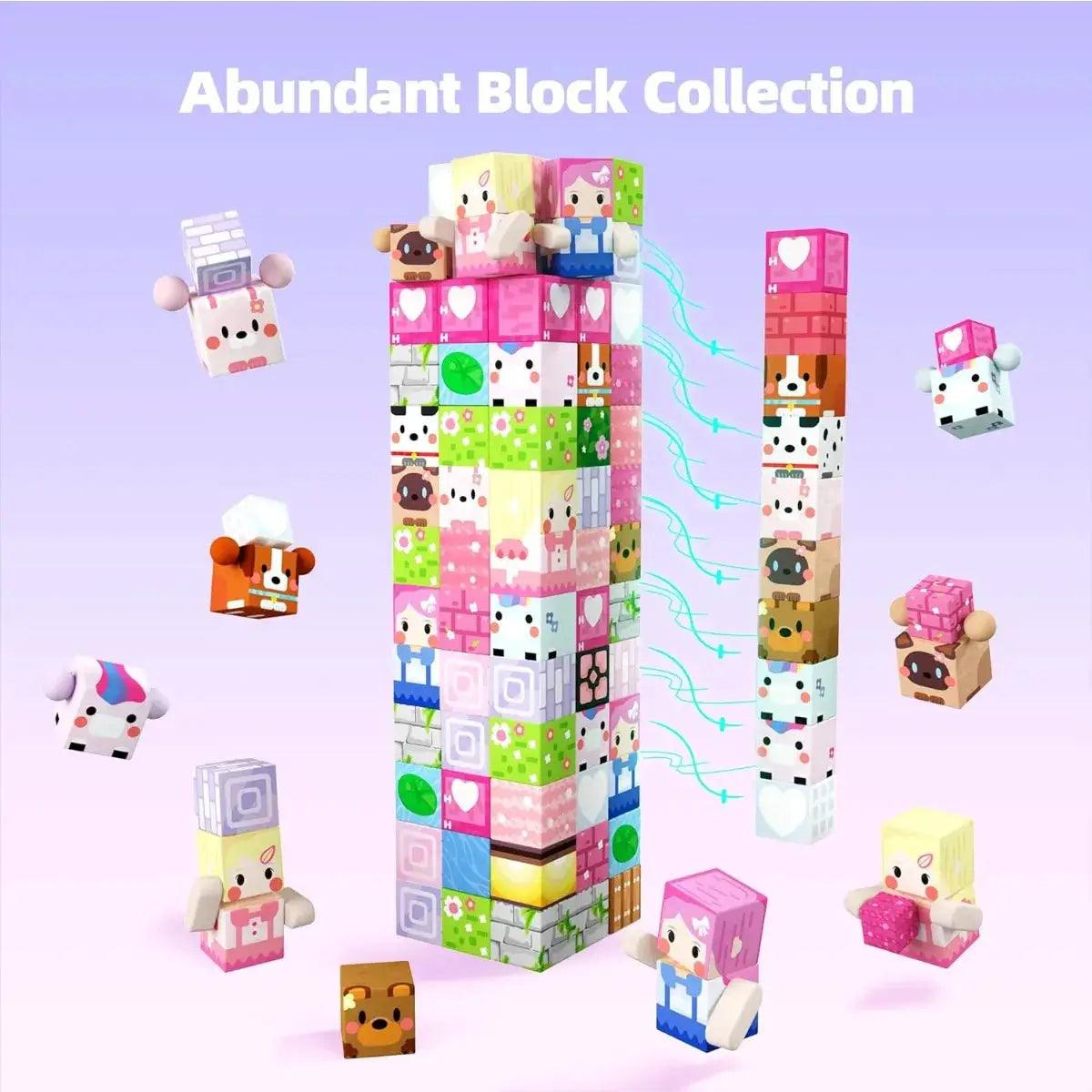  Magnetic Building Blocks Castle Kit Creative STEM Play -  ToylandEU™