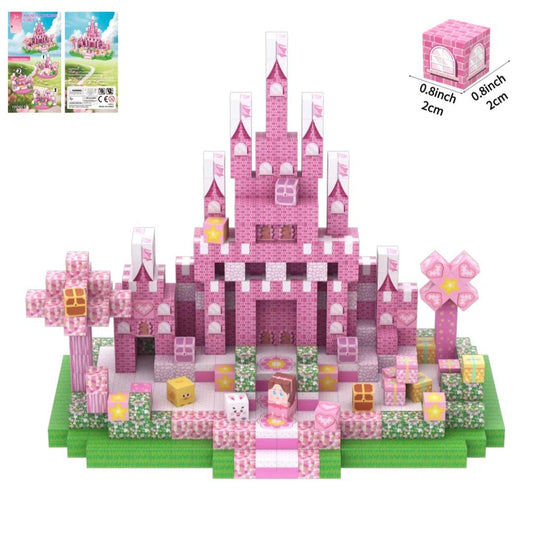  Magnetic Building Blocks | Cherry Blossom | Toylandeu™ 