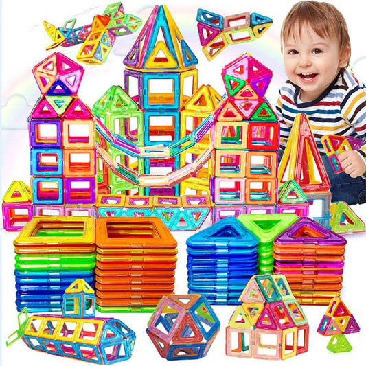 Magnetic Building Blocks Construction Set | ABS Plastic